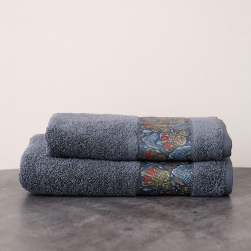 Hamlet (синее) 70х140 Полотенце Махровое Sofi De MarkO