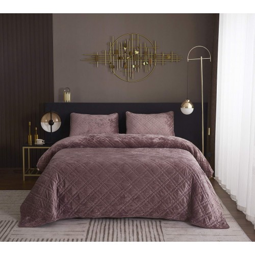 Селена (пепел роза) Покрывало 240х260 Sofi De MarkO