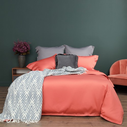 Беллини (коралл) комплект постельного белья Евро Sofi De MarkO