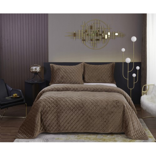 Натаниэль (беж) Покрывало 240х260 Sofi De MarkO