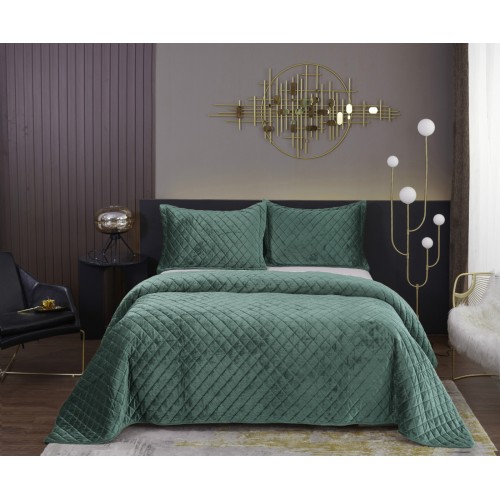 Натаниэль (изумруд) Покрывало 240х260 Sofi De MarkO