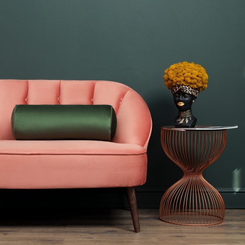 Блейк (малахит) Подушка-валик 50х18х18 Sofi De MarkO