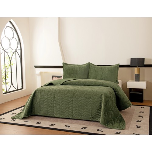 Таира (хаки) Покрывало 240х260