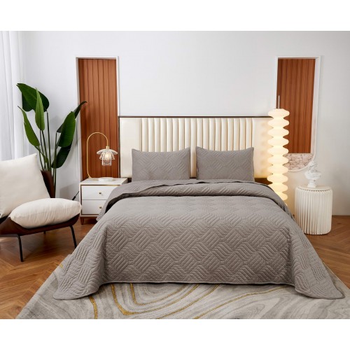 Армандо (пепельный) Покрывало 240х260 Sofi De MarkO