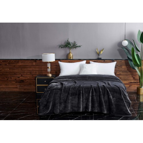 София (антрацит1) Покрывало 160х220 Sofi De MarkO