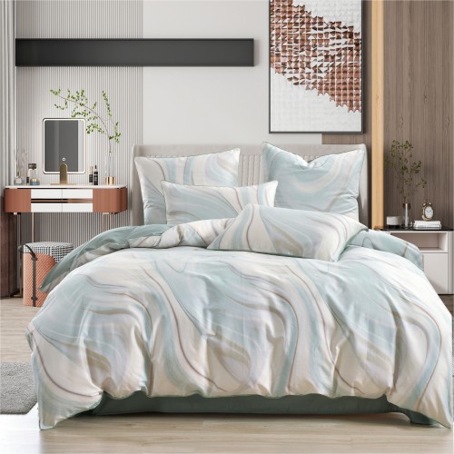 Лорайн (зеленый) комплект постельного белья Сатин 2х Sofi De MarkO