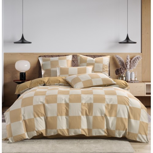 Джерри (беж) комплект постельного белья сатин 1.6 Sofi De MarkO