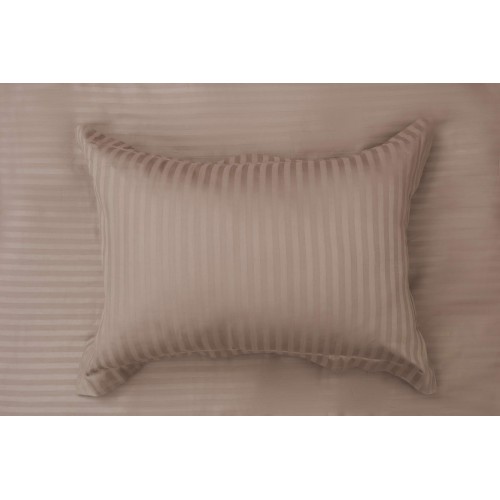 Моне (темно беж) Наволочка 50х70 с ушками 2см (1шт) Sofi De MarkO