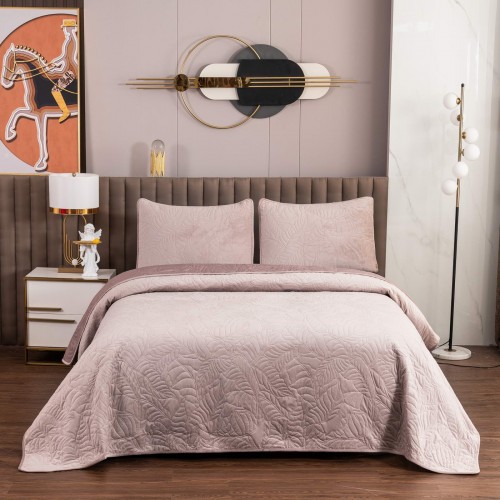 Мелисса (пепел роза) Покрывало 160х220 Sofi De MarkO