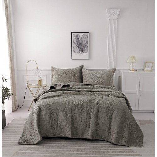 Глория (хаки) Покрывало 240х260 Sofi De MarkO