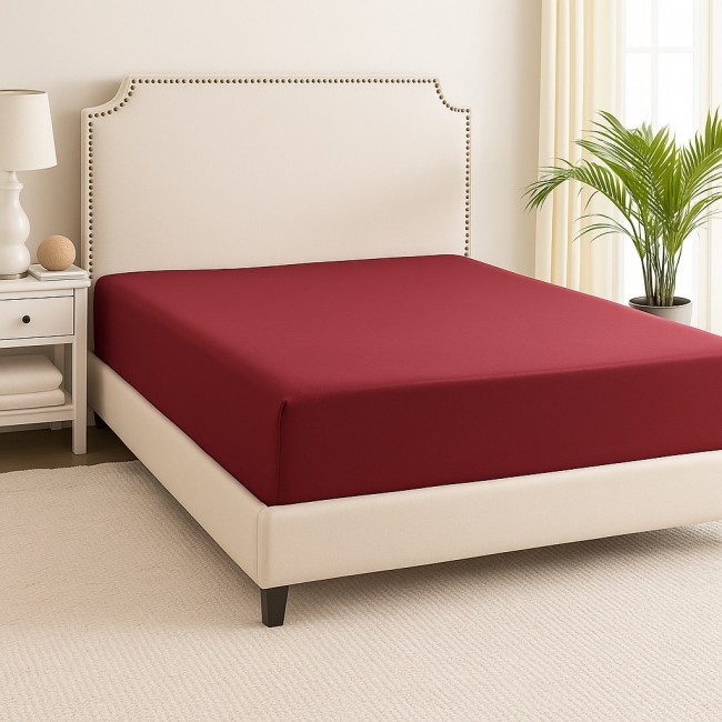 Трисс (бордо) Простыня 180х200х20