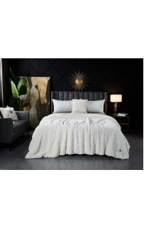 Бернард (молоко) Покрывало 160х220 Sofi De MarkO Бернард (молоко) Покрывало 160х220 Sofi De MarkO