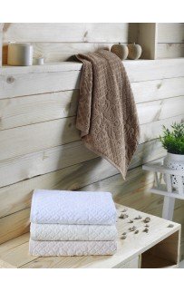 DIVA (кофе) 50х90 Полотенце Жаккард