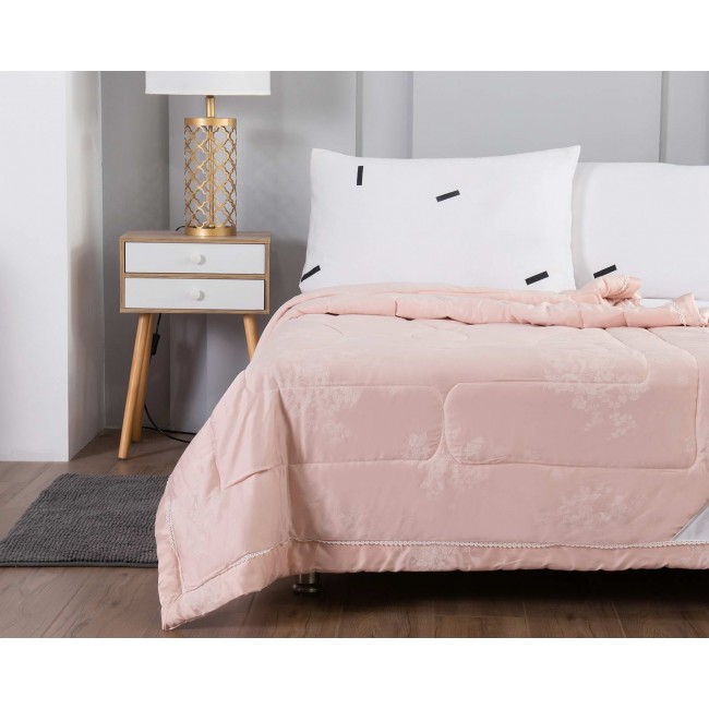 Шарлиз (пудра) Одеяло 160х220 Тенсел Sofi De MarkO Шарлиз (пудра) Одеяло 160х220 Тенсел Sofi De MarkO