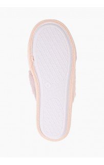 Тапочки №3 (розово-пудровые) S Женские Sofi De MarkO