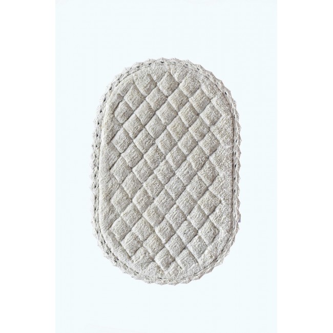 Florence (крем) набор ковриков для ванной кружевной 60х100 и 50х70 Sofi De MarkO