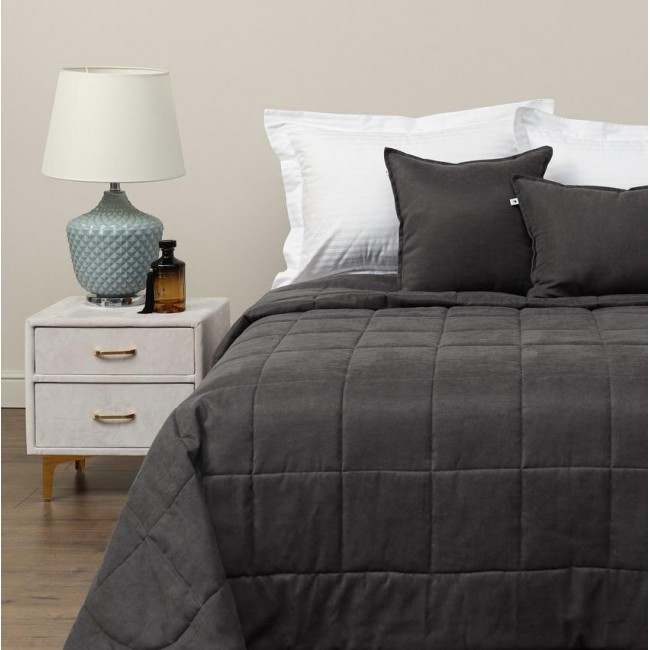 Доминико (антрацит) Подушка 45х45 (1шт) Sofi De MarkO