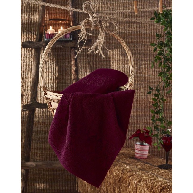 GARLET (бордовое) 70х140 Полотенце Махровое Sofi De MarkO