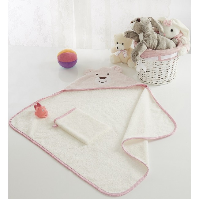 FANNY (св.роз) полотенце Уголок Мочалка Мах. 80х80 Sofi De MarkO