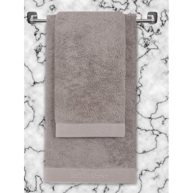 Marisa (серый) комплект Полотенец 50х90 и 70х140 Sofi De MarkO