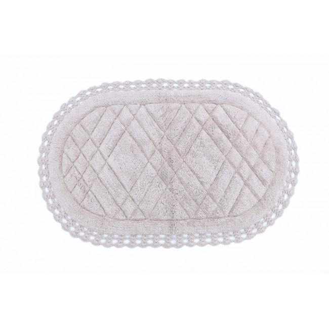 RACHEL (беж) Коврик для ванной кружевной 50х70 Sofi De MarkO