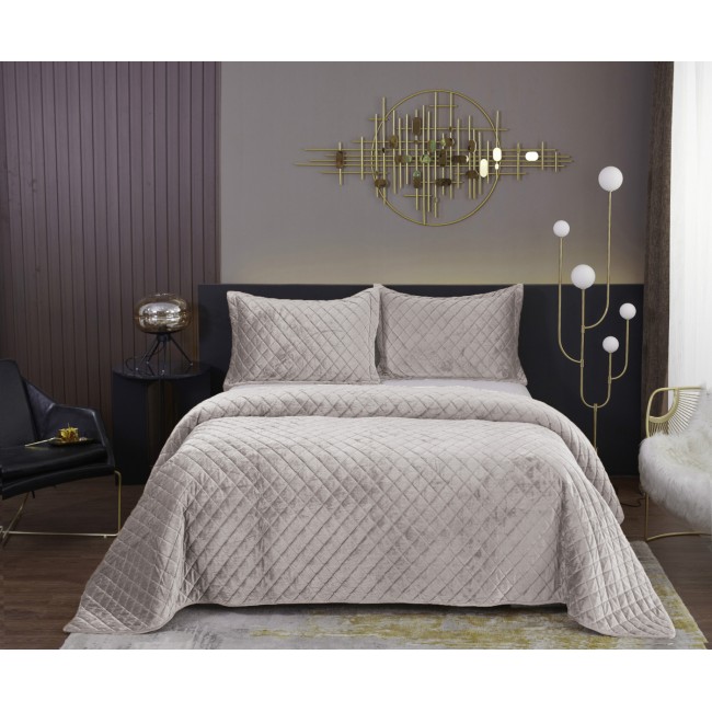 Натаниэль (св серый) Покрывало 160х220 Sofi De MarkO