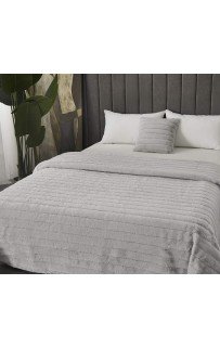 Анабель (серое) Покрывало 160х220