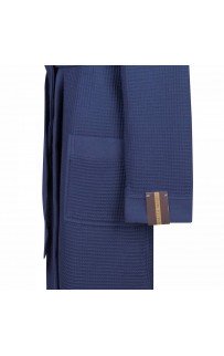 Гамлет (синий) S Мужской Халат с капюшоном Sofi De MarkO