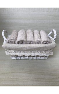 Герда (капучино) Набор 30х30 (5шт) Sofi De MarkO