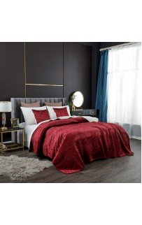 Ундина (бордо) Покрывало 160х220 Sofi De MarkO