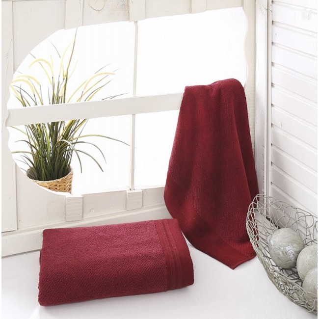 VENAR 70x140 (бордо) полотенце Махровое 1х6