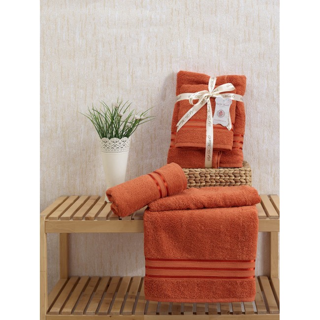 NUEVA (кирпич) 50x90 70x140 комплект полотенец Sofi De MarkO