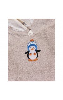 Рико (беж) 64х50 детский полотенце Пончо Sofi De MarkO