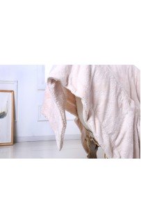 Верди (беж) Плед 220х240 Sofi De MarkO