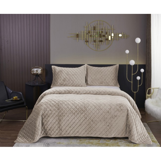 Натаниэль (крем) Покрывало 160х220 Sofi De MarkO