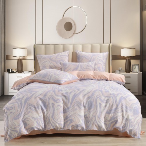 Лорайн (лиловый) комплект постельного белья сатин Евро Sofi De MarkO