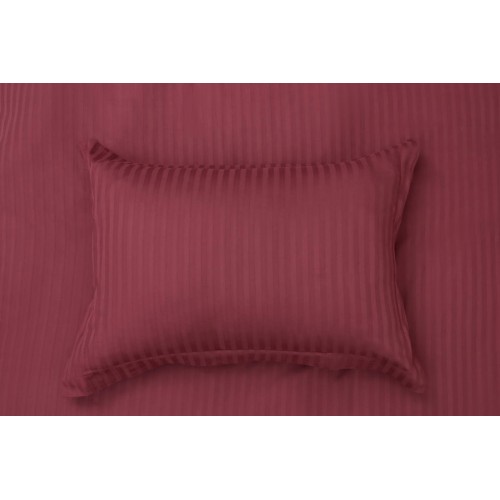 Моне (бордо) Наволочка 50х70 с ушками 5см (1шт) Sofi De MarkO