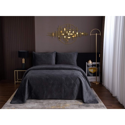 Ноэль (антрацит) Покрывало 240х260