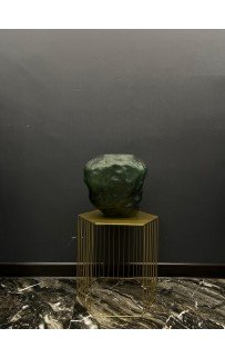 Паскаль (зеленый) Ваза стеклянная матовая 33.5х23х30.5см Sofi De MarkO