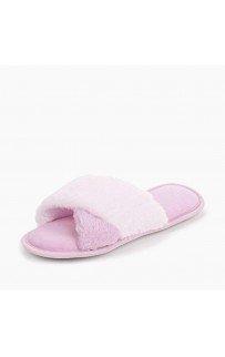 Тапочки №3 (бело-лиловые) S Женские Sofi De MarkO