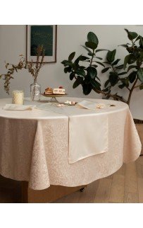 Бекки (беж) Скатерть круглая 160см Sofi De MarkO