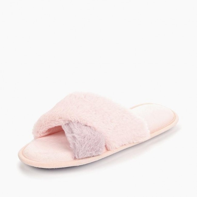 Тапочки №3 (розово-пудровые) S Женские Sofi De MarkO