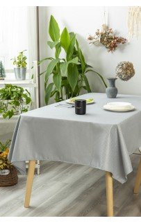 Индира (серая) Скатерть 140х220 Sofi De MarkO