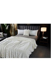 Бернард (молоко) Покрывало 160х220 Sofi De MarkO Бернард (молоко) Покрывало 160х220 Sofi De MarkO