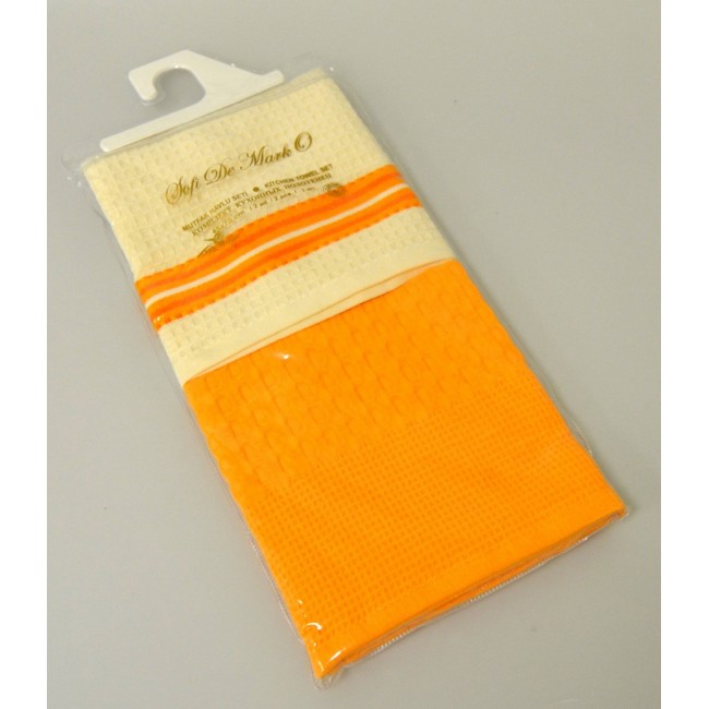 NAPOLI (оранж.) 45x70 см 1х2 салфетки ваф. Sofi De MarkO