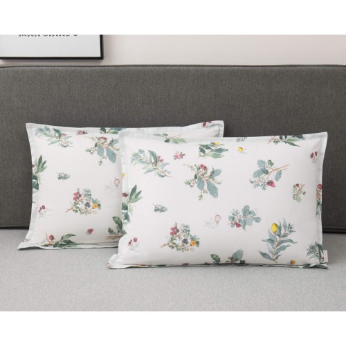 Спенсер (зеленый) Наволочка Сатин 50х70 (2шт) Sofi De MarkO