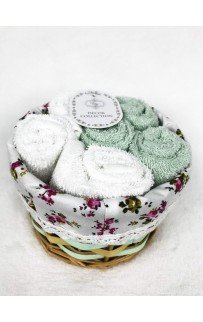 Евита (бирюза) Набор 30х30 (6шт) Sofi De MarkO