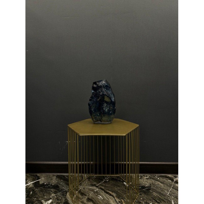 Ирен (синяя) Ваза стеклянная 16х12х26см Sofi De MarkO