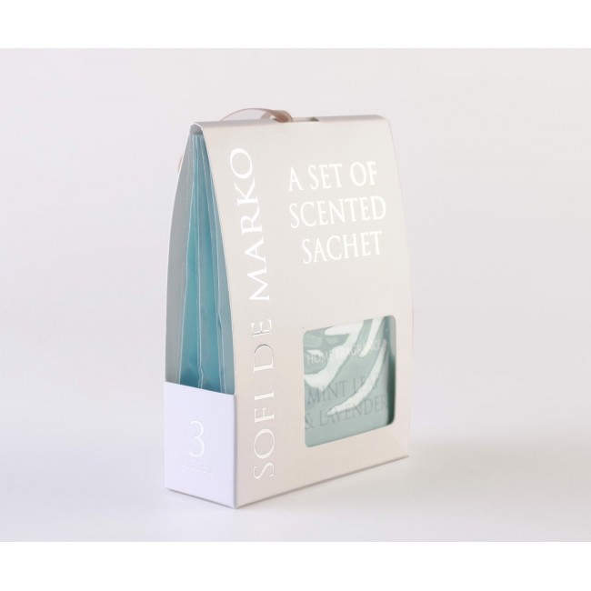 MINT LEAF & LAVENDER Ароматическое саше 3шт Sofi De MarkO