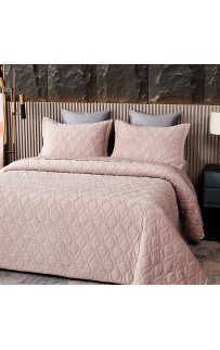 Нобилис (пепел роза) Покрывало 240х260 Sofi De MarkO